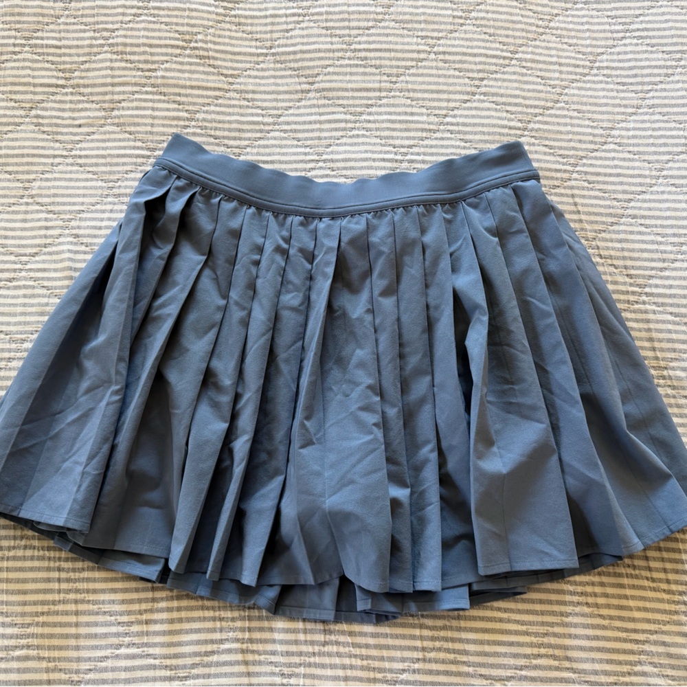 Lululemon Blue Pleated Golf Skort